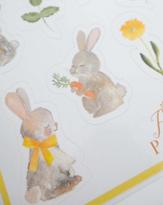 Stickers aquarelle L'horticultrice