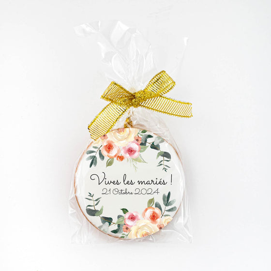 BISCUIT PERSONNALISÉ ROSES