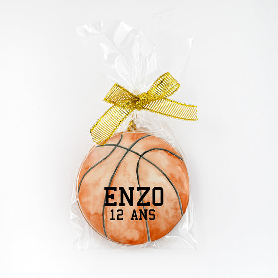 BISCUIT PERSONNALISÉ BASKET