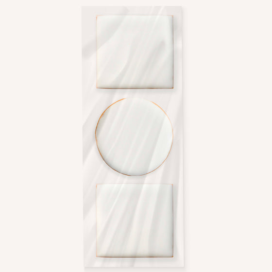 LOT DE 3 BISCUITS (CARRÉS ET ROND)