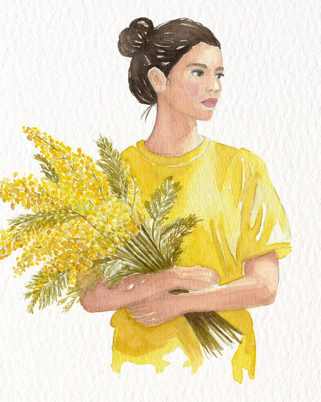 Aquarelle à peindre — Collection L'Horticultrice