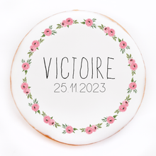  BISCUIT PERSONNALISÉ MINI ROSE