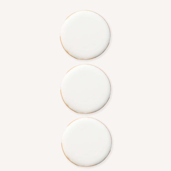 LOT DE 3 BISCUITS (RONDS)