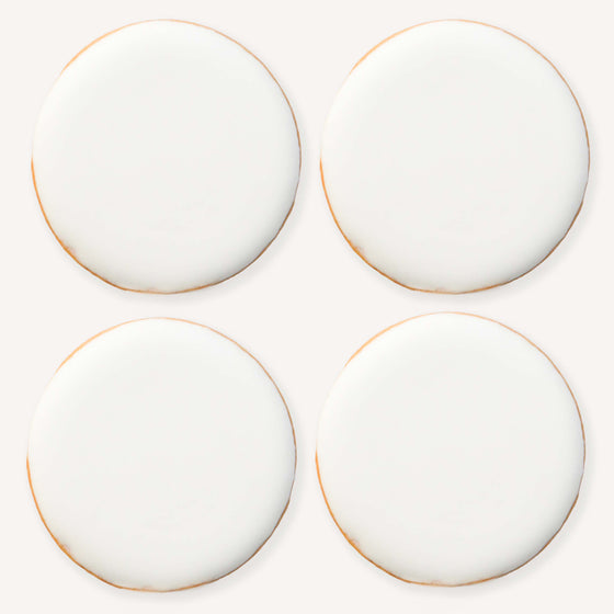 LOT DE 4 BISCUITS (RONDS)