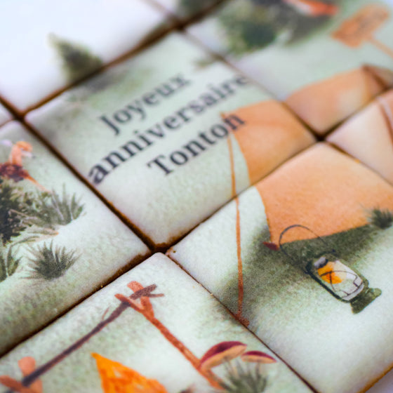 Coffret  9 Biscuits Personnalisables Roadtrip