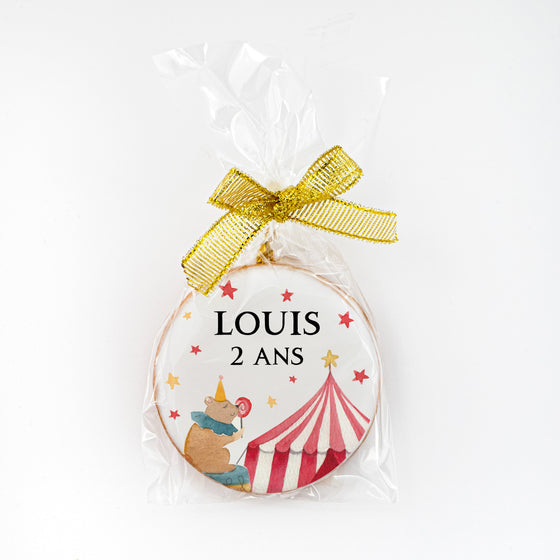 BISCUIT PERSONNALISÉ CIRQUE