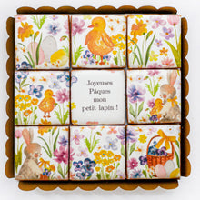  Coffret 9 Biscuits Personnalisables Pâques