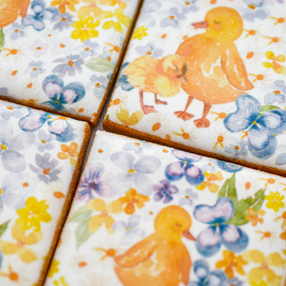 Coffret 9 Biscuits Personnalisables Poussin