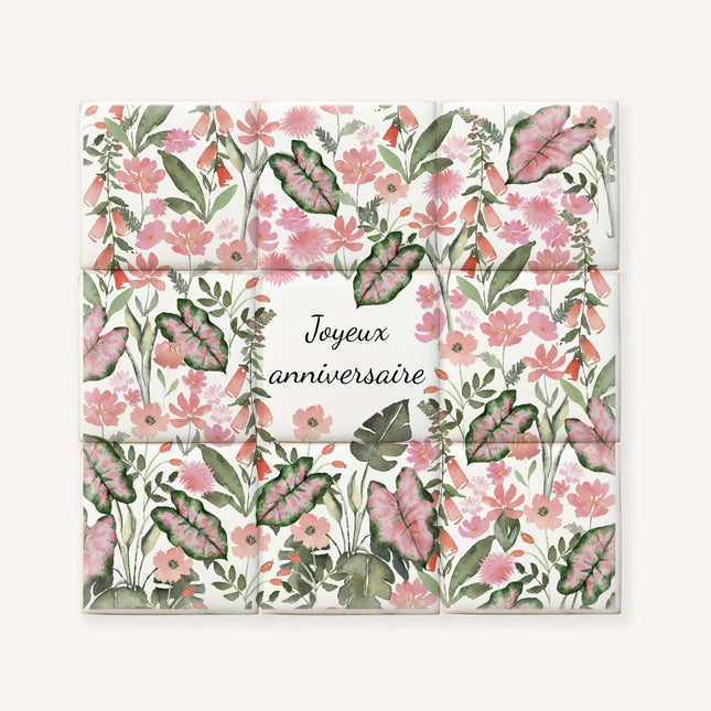 9 BISCUITS À PERSONNALISER MONSTERA