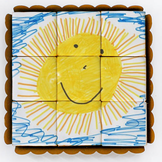 LE DESSIN DE VOTRE ENFANT SUR BISCUIT