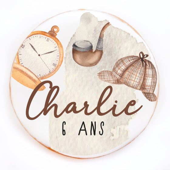 BISCUIT PERSONNALISÉ SHERLOCK HOLMES