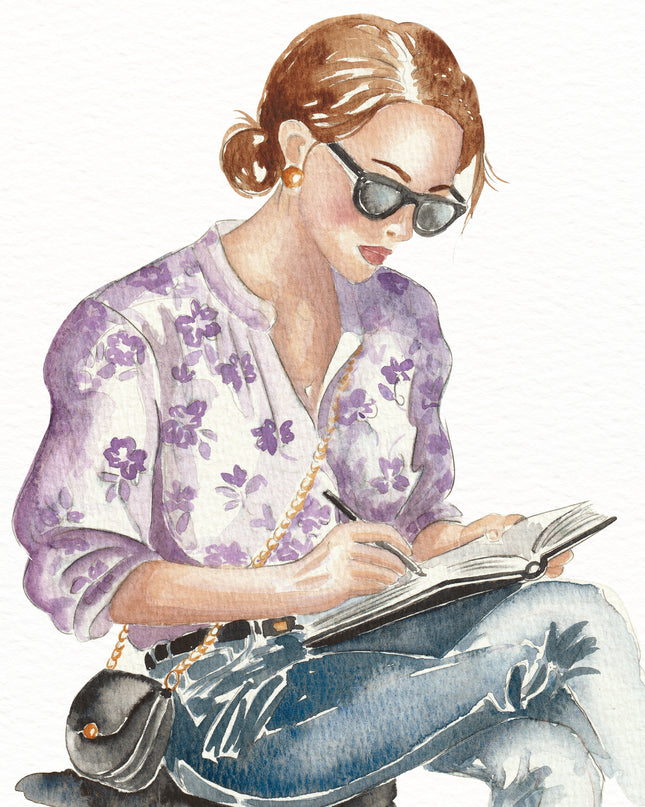 Aquarelle à peindre — Collection L'Écrivaine